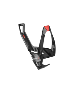 Elite Flaskeholder Cannibal XC Sort/Rød - Bio Based - 0175022 - allbike.dk