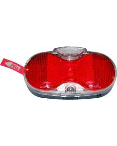 Herrmans Twinle diode baglygte bagagebærer 50 mm - 0736105 - allbike.dk