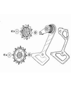 SRAM RED eTap AXS XPLR Cage kit - 11.7518.110.001 - allbike.dk