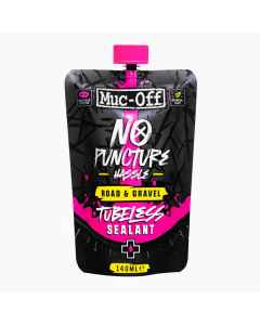 Muc-Off No Puncture Road & Gravel Tubeless sealant - 140 ml - 21040 - allbike.dk