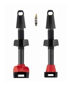 Tubeless ventil Carbon Barbieri FV 45 mm - 2 stk - Sort - allbike.dk