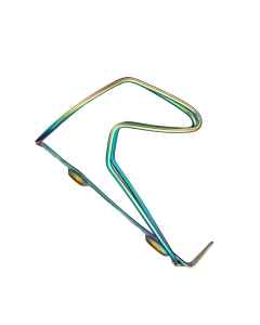 Supacaz TiFly cage titanium flaskeholder oil slick - CG-78