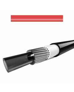 Elvedes ydrekabel gear med liner ø4,2 mm - Rød  - EL1120SP7