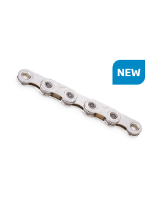 KMC Kæde X FLAT 12/13 speed T-Type/AXS Flattop - 126 led - Sølv - BXFLATNP26W - allbike.dk