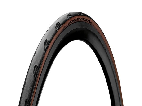 Continental Grand Prix 5000 S TR - 700x25 Sort/Transparent - 0101872 - allbike.dk