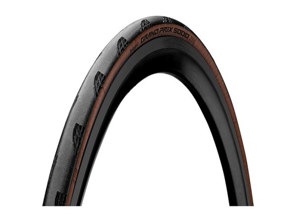 Continental Grand Prix 5000 - 700x25 - Sort/Transparent - 0101895 - allbike.dk