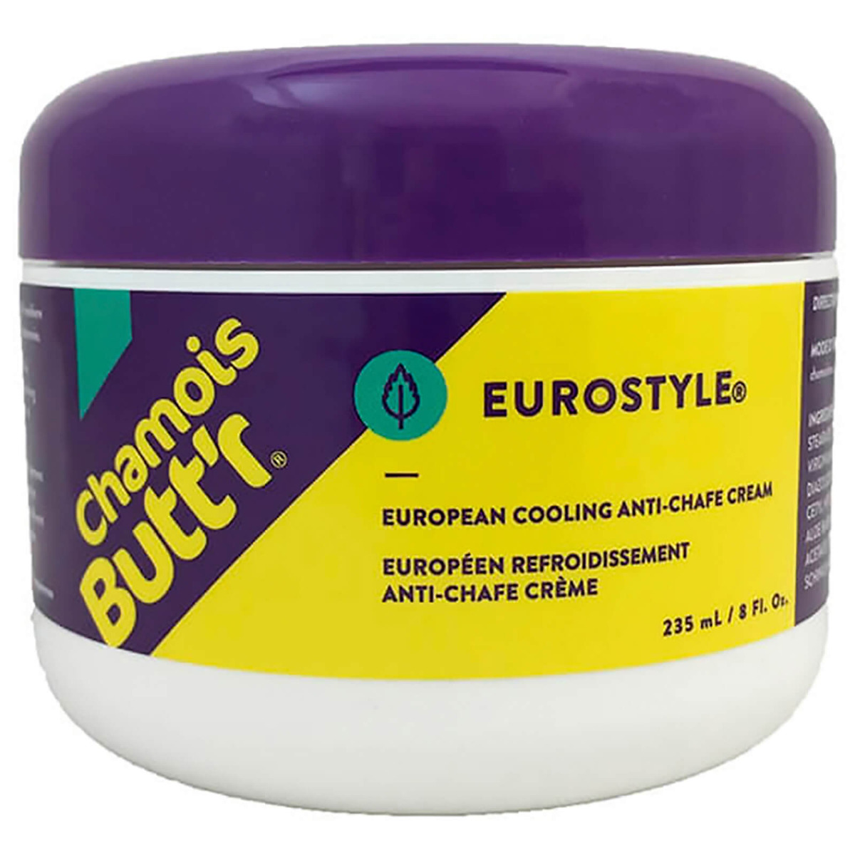 Buksefedt Eurostyle Chamois Butt'r 235 ml - mint - allbike.dk