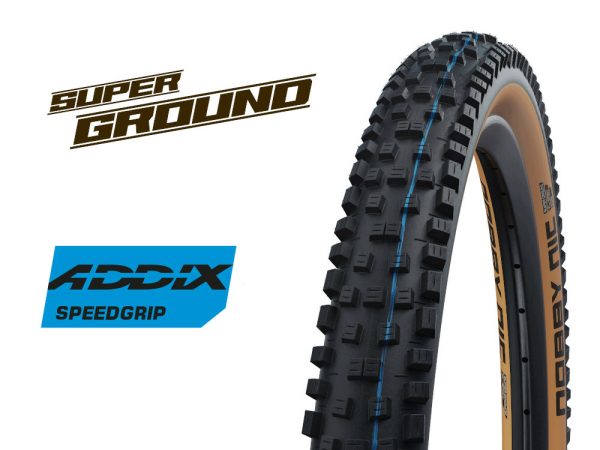 Schwalbe Nobby Nic EVO Snakeskin Addix SpeedGrip Classic Skin 29"x2,35" - 11654113 - allbike.dk
