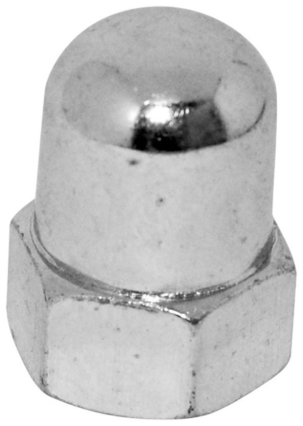 Baghjulsmøtrik 10 mm lukket - 1230441 - allbike.dk