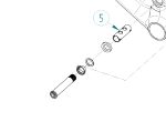 Orbea Main Pivot spacer OIZ 19 - 12330032 - allbike.dk