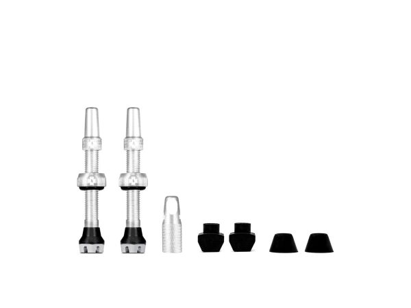 Muc-Off Tubeless ventil V2 FV44 mm - Sølv - 20428 - allbike.dk