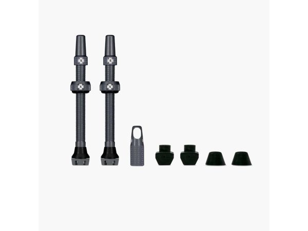 Muc-Off Tubeless ventil V2 FV44 mm - Grå - 20547 - allbike.dk