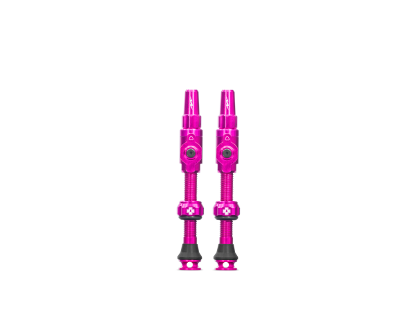 Muc-Off Tubeless ventil Big Bore Lite FV45 mm - Pink - 21157 - allbike.dk