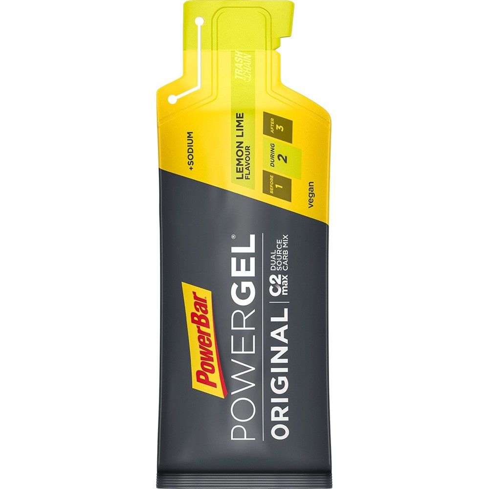 PowerBar Powergel Original - Lemon Lime - 41 gram - 22031633 - allbike.dk