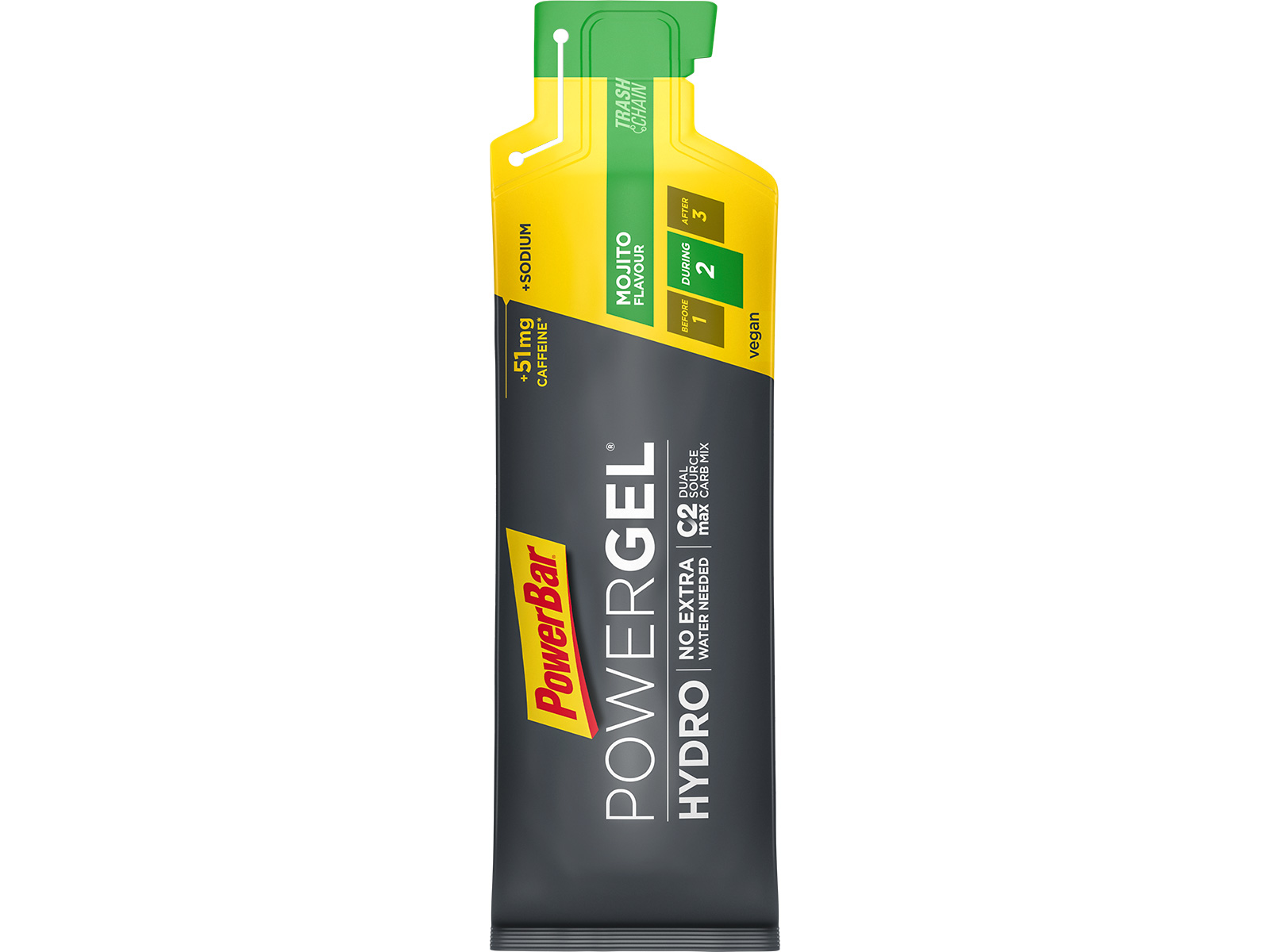 PowerBar POWERGEL HYDRO - Mojito - 67 ml - 22040100 - allbike.dk