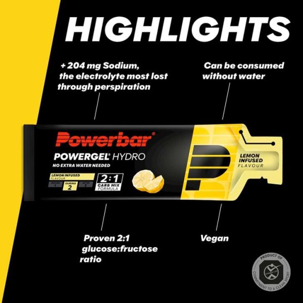 PowerBar Hydrogel - Lemon - 67 ml - 22040500