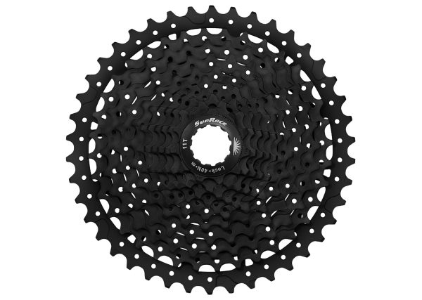 SunRace Kassette 9 speed sølv CSM96 11-32T - 235971