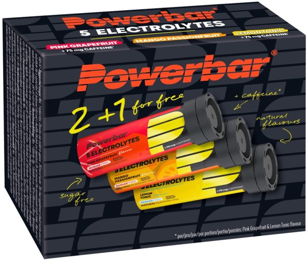 PowerBar Electrolyte Tabs - 3x10 stk - Mango/Lemon/Pink Grape - 29760119