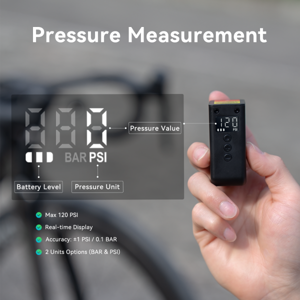 Cycplus AS2 Ultra batteripumpe - CYC-29