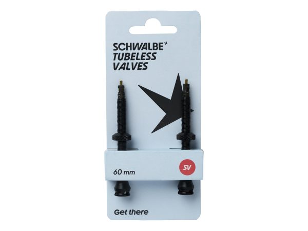 Schwalbe Tubeless ventil - FV60 mm - Sort - 3535