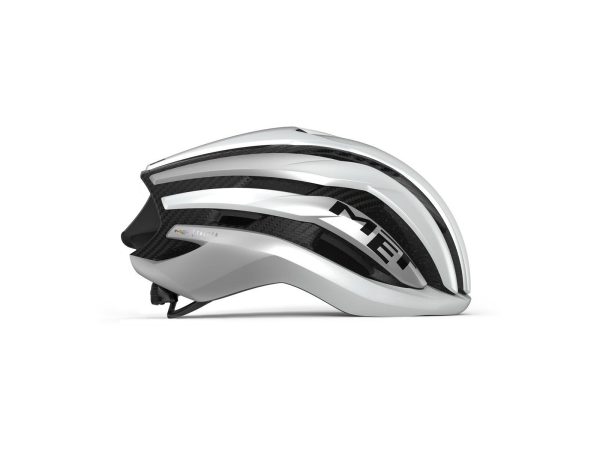 MET Hjelm Trenta 3K Carbon MIPS - Hvid sølv metallic - 3HM146CE00xBI2