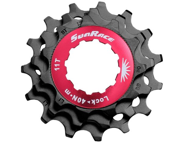Kassette tandhjul 12 speed Sunrace sort 11-13-15T - SPCS12B - allbike.dk