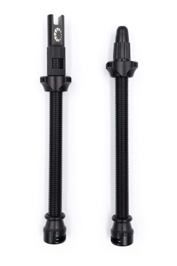 Bike Attitude Tubeless ventil FV80 mm - 2 stk - Sort - 75990149