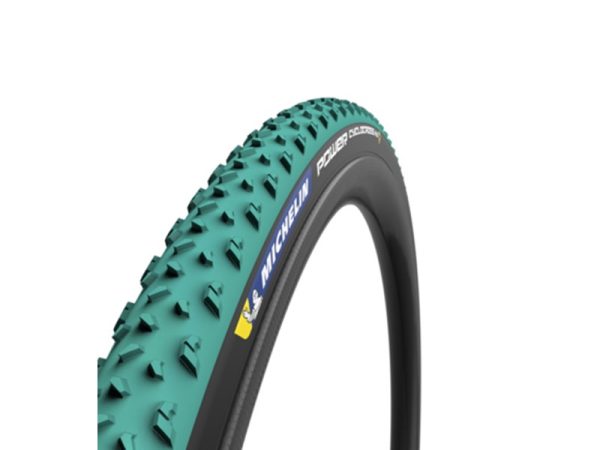 Michelin Power Cyclocross Mud 700x33C - Sort/Grøn - 818285 - allbike.dk
