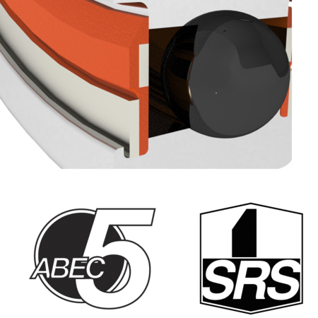 Enduro Kugleleje 6901-2RS ABEC5 SRS (24x12x6 mm) - EB8127