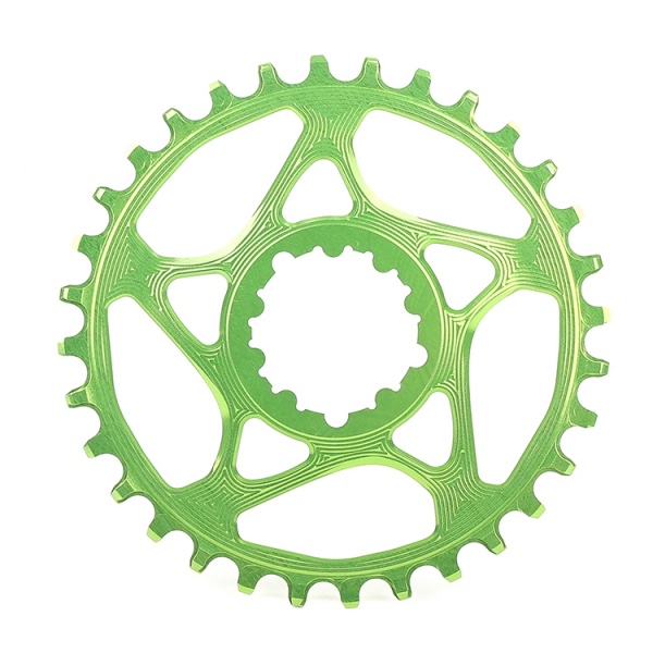 AbsoluteBlack Klinge Narrow/Wide Spiderless SRAM GXP/BOOST - GRØN - SRxxGN