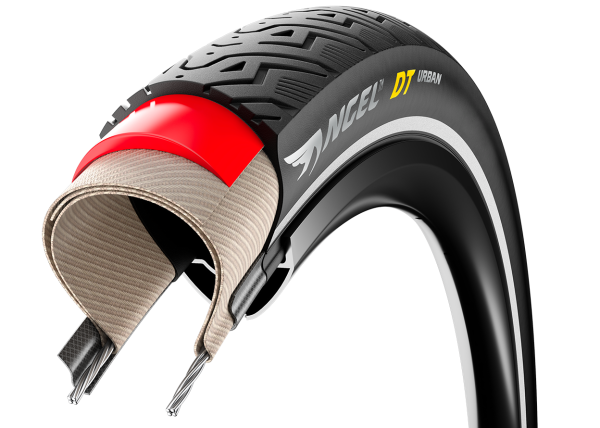 Pirelli Angel DT Urban dæk 26"x2,50" (5 mm indlæg) - 4170400 - allbike.dk