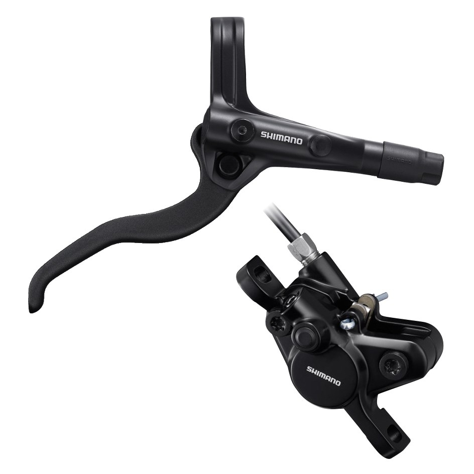 Bremsesæt Bag - Shimano BR-MT401 Sort - EMT4012KGRXRA170 - allbike.dk