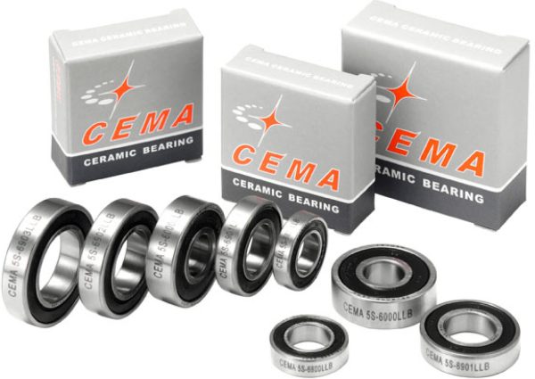 CEMA Kugleleje 6803-2RS ABEC5 Ceramic (26x17x5 mm) - SRC-5S-6803LLB - allbike.dk