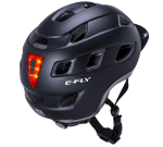 E-Fly Traffic by KALI - Mat sort - 54-58 cm - 5711278033816 - allbike.dk