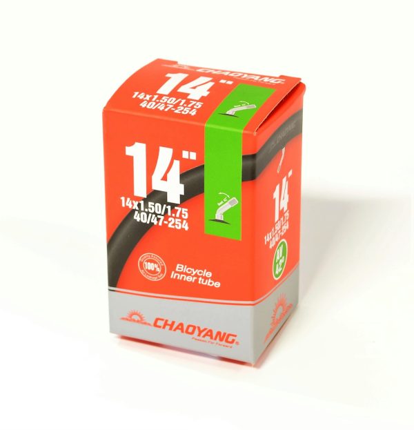 Chaoyang Slange 14" x 1,50/1,75" (AV 42 grader) - 6938112684235 - allbike.dk