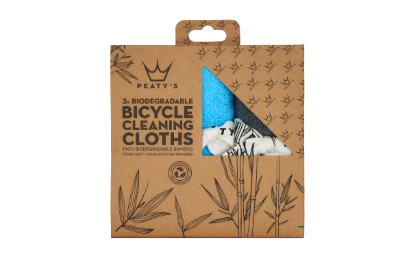 Peaty's Bamboo Bicycle Cleaning Cloths 3pcs. PBCGBG28