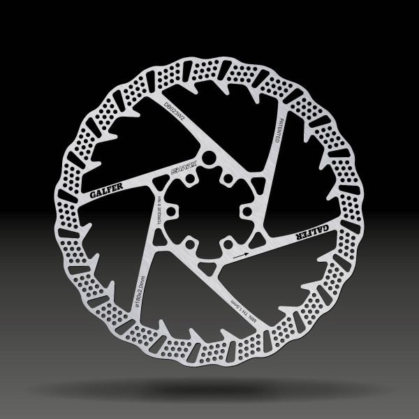 Galfer Bremseskive MTB Ø180x2 Disc Shark® - 6 hul - DB023W - allbike.dk
