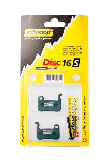 Swissstop Bremseklods Disc16S Shimano sintered