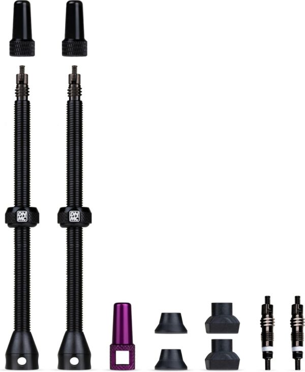 DYNAMIC Bar Keeper Tubeless ventil - FV100 mm - Sort - DY-098