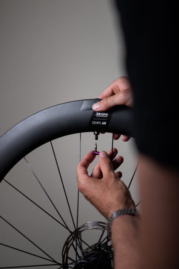 DYNAMIC Bar Keeper Tubeless ventil - FV44 mm - Sort - DY-093