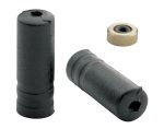 Gear kabelende Elvedes ø4,3 mm Plast forseglet - sort - 1 stk - ELV2015057 - allbike.dk