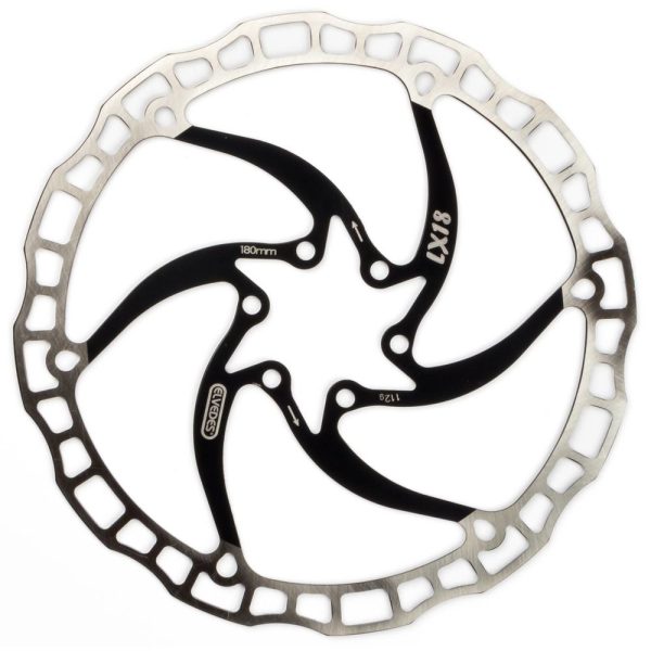 Rotor Ø160 Elvedes LX - sort - EL2015194 - allbike.dk