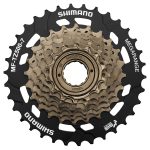 Kassette 7 speed Shimano skruekrans MF-TZ500 14-34T - EMFTZ5007434 - allbike.dk