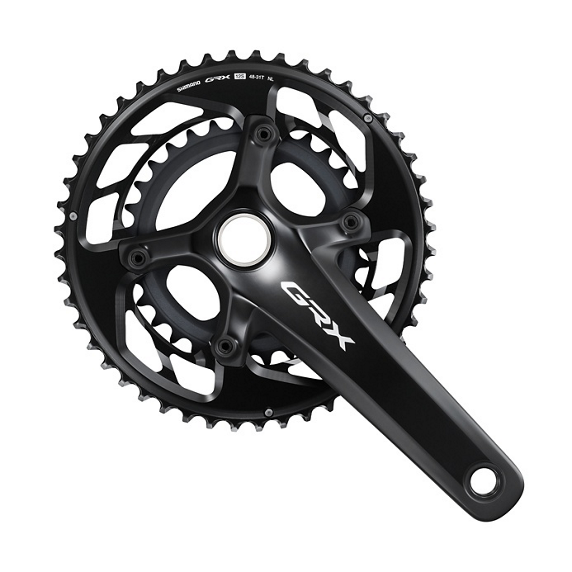 Shimano Kranksæt GRX FC-RX820-2 2x12 speed - 48/31T - 172,5 mm - IFCRX8202DX81 - allbike.dk