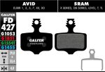 Bremseklods Galfer G1053 AVID ELIXIR/SRAM XX - FD427G1053 - allbike.dk