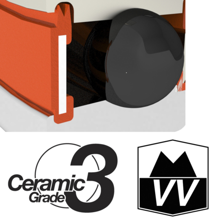 Enduro Kugleleje ZERØ 6805 Grade3 VV Ceramic (37x25x7 mm) - EB8473