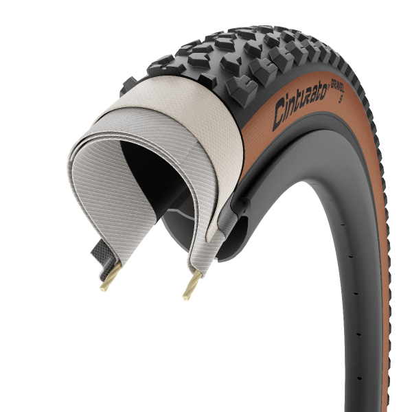 Pirelli Cinturato Gravel S 700x40C - Classic - 4162100 - allbike.dk