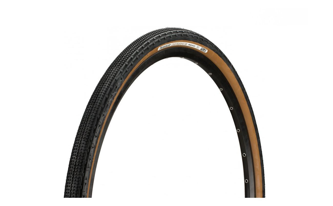 Panaracer GravelKing SK TLC 700Cx35 sort/brun - 3410981