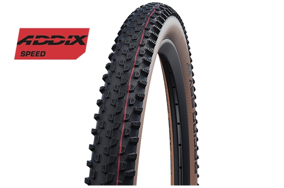 Schwalbe Racing Ray EVO Snakeskin 29x2,25 - Sort/Brun - Addix Speed - 11654050.01 - allbike.dk