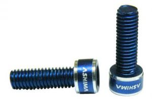 Skrue Ashima M5x15 Aluminium - 2 stk